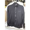 Image 1 : BLACK MEN'S BOSS ZIP-UP JACKET - MEN'S SIZE M