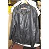 Image 1 : DANIER BLACK LEATHER JACKET - MEN'S SIZE XL