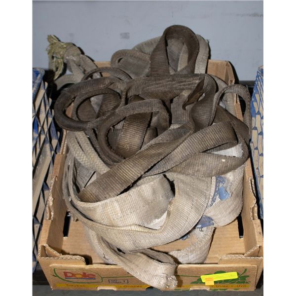 FLAT OF ASST'D HD TOW STRAPS