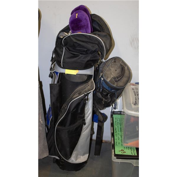 *ESTATE* GOLF CLUB BAG W/ DUNLOP CLUBS