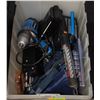 Image 1 : MC. TOOLS, CAULKING GUN, AIR RACHET, 32X REC. SAW