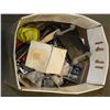 Image 1 : BOX OF ASSORTED HARDWARE & TOOLS