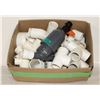 Image 1 : FLAT PVC 1 AND 3/4 INCH PVC IRRIGATION FITTINGS