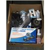Image 1 : BOX OF EXERCISE EQUIPMENT, HEALTH AIDS + MORE.
