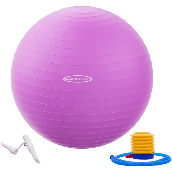 NEW BALANCE FROM PURPLE 270" AREA EXERCISE BALL