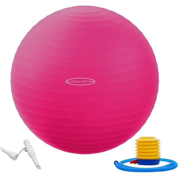 NEW BALANCE FROM PINK 270" AREA EXERCISE BALL