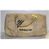 Image 1 : ADIDAS LIGHT BROWN CANVAS DUFFLE BAG
