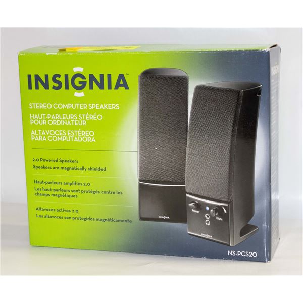 NEW INSIGNIA STERO COMPUTER