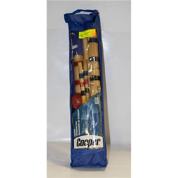 COOPER CROQUET SET 4 PLAYERS