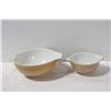 Image 1 : VINTAGE 2 PYREX NESTING BOWLS
