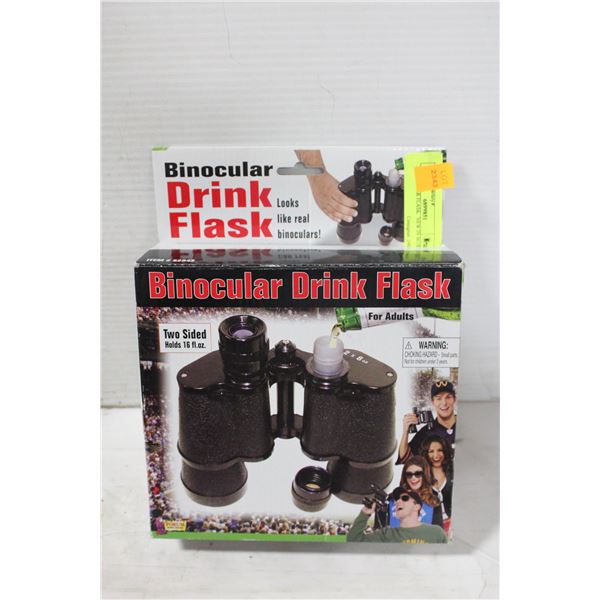 BINOCULAR FLASK NEW IN BOX