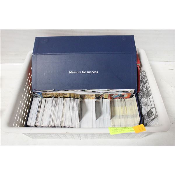 PLASTIC CONTAINER WITH ESTATE COLLECTION OF