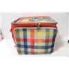Image 1 : INSULATED TABLE TOP PICNIC COOLER BAG/LUNCH