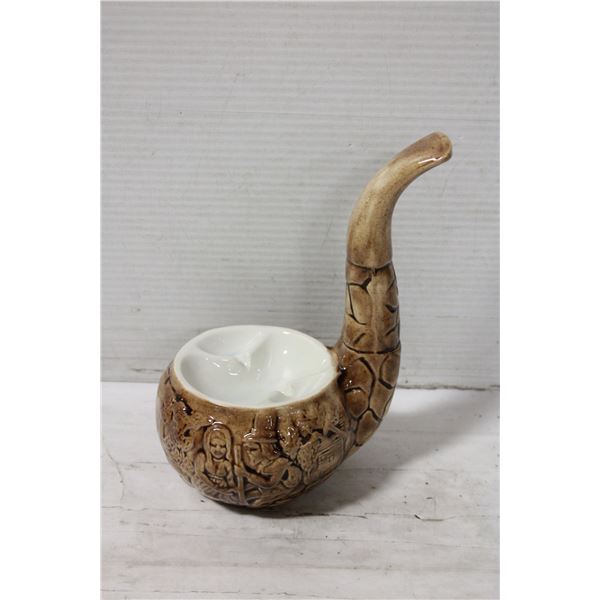 CUSTOM MADE PIPE SHAPED ASHTRAY