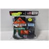 Image 1 : SHORT BLACK BOOT CREW SOCKS 12-16 SIZE