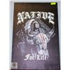 Image 1 : ESTATE "NATIVE FOR LIFE" CANVAS WALL ART