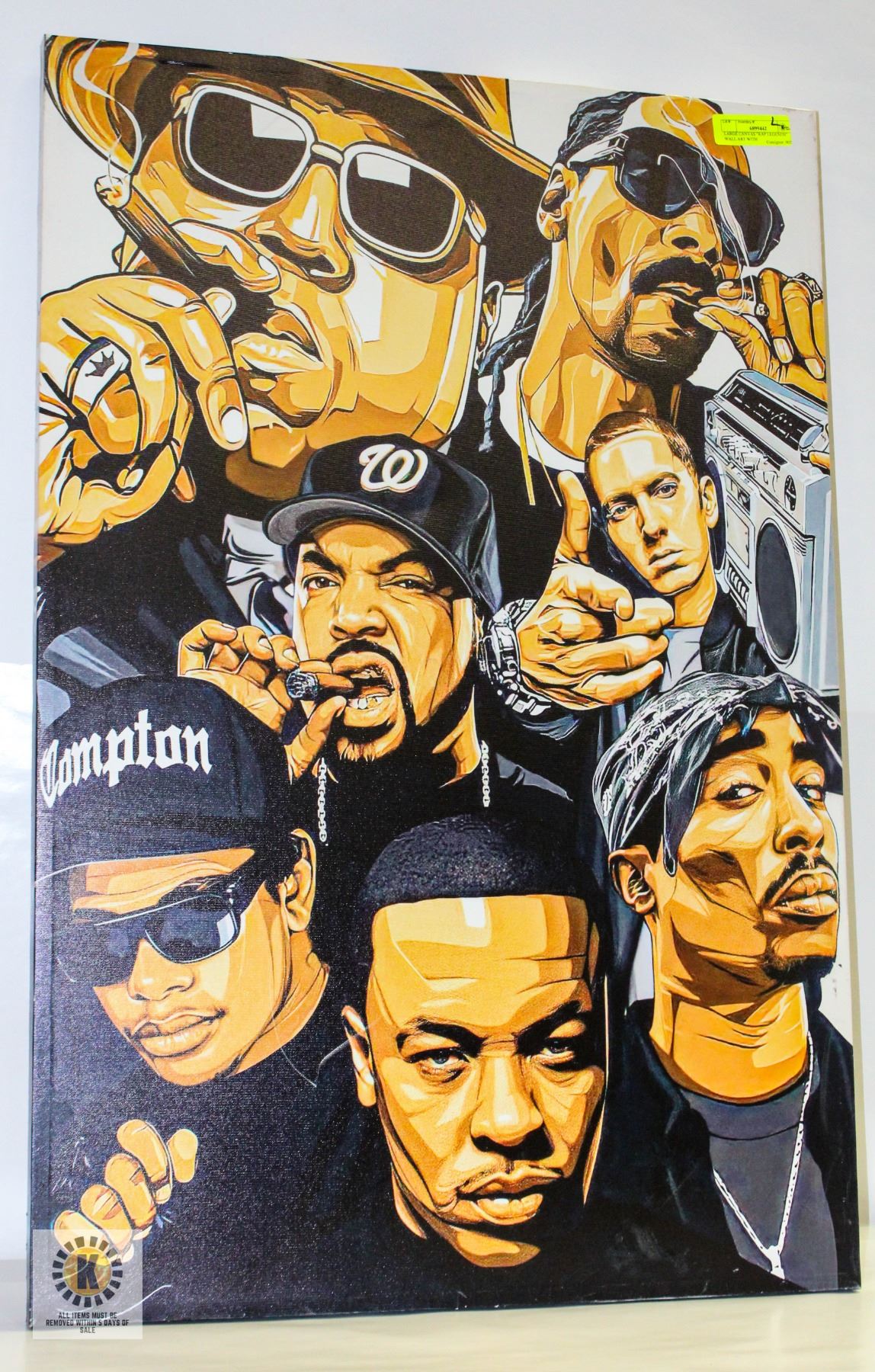 Wall Rappers LARGE CANVAS