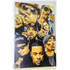 Image 1 : LARGE CANVAS "RAP LEGENDS" WALL ART WITH