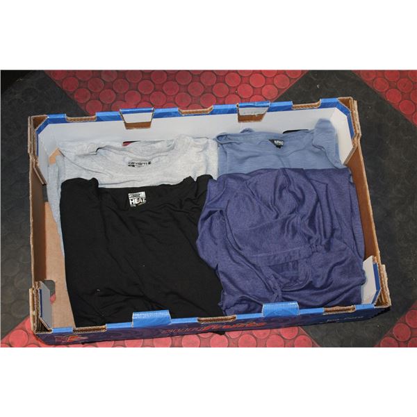 FLAT WITH MEN'S LONG SLEEVE SHIRTS - VARIOUS