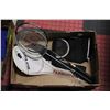 Image 1 : FLAT WITH 2 BADMINTON RACQUETS INCL. WILSON