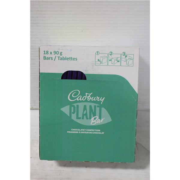 PAST BB 9/24 PLANT BASED 18 CADBURY CHOCOLATE BARS