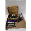 Image 1 : COLLECTION OF METAL TRACTORS + HARMONICAS