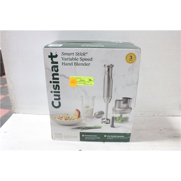 NEW CUISINART SMART STICK VARIABLE SPEED HAND