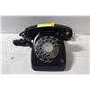 Image 1 : VINTAGE BLACK ROTARY TELEPHONE