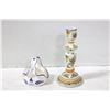 Image 1 : ESTATE DELFT CANDSLE HOLDER & ONE