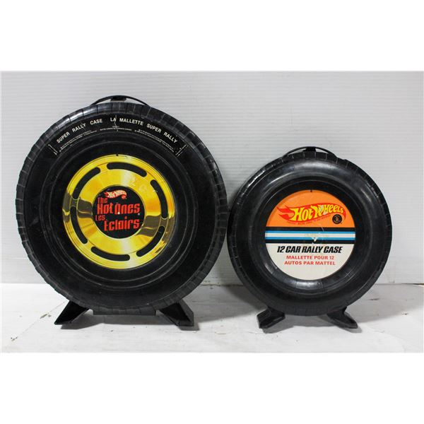 TWO 1967-68 HOT WHEELS RALLY CASES
