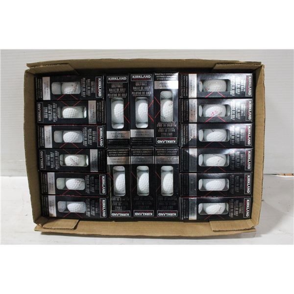 FLAT KIRKLAND RECLAIMED GOLF BALLS