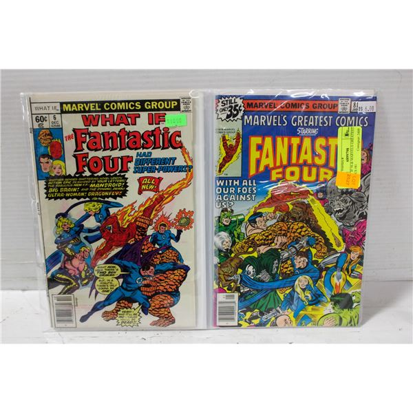 WHAT IF #6 & MARVELS GREATEST COMICS #81