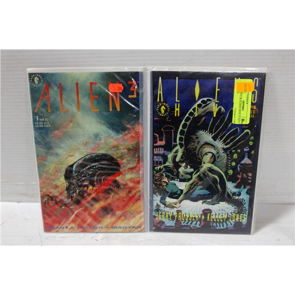 ALIENS #1 & ALIENS HIVE #1 KEY ISSUES