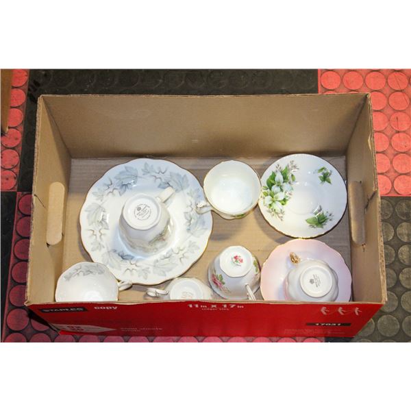 ROYAL ALBERT BONE CHINA INCLUDING TRILLIUM,