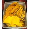 Image 1 : LARGE TOTE FULL OF QUALITY LEATHER FOR CRAFTING AN