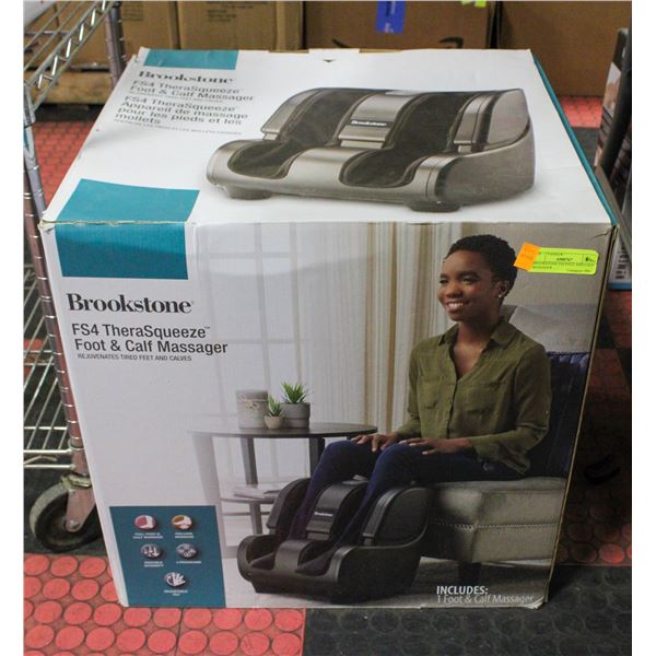 BROOKSTONE FS4 FOOT AND CALF MASSAGER