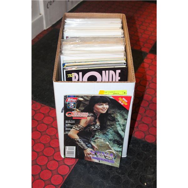 BOX OF ASSORTED COMICS