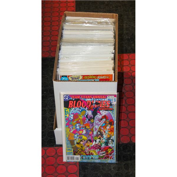 BOX OF DC COMICS