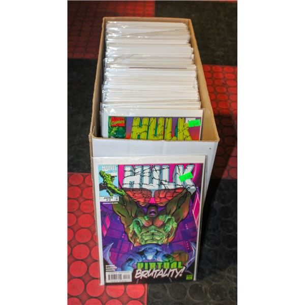 BOX OF MARVEL COMICS