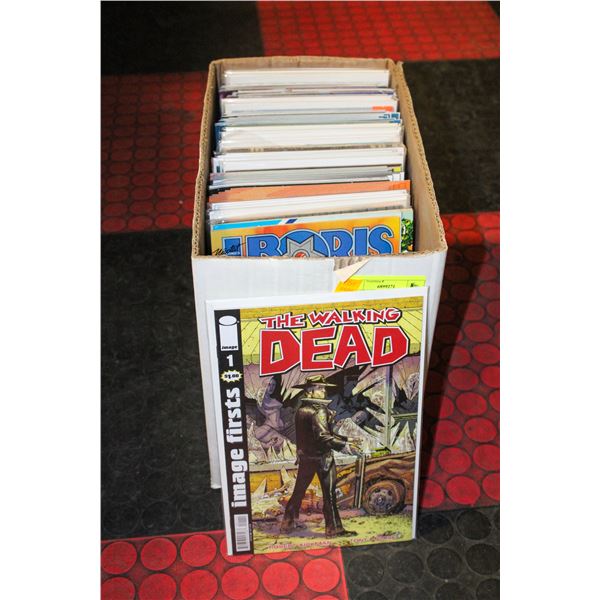 BOX OF ASSORTED COMICS