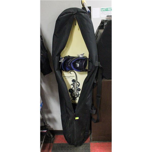 ROSSIGNOL SNOWBOARD W/BINDINGS & CASE