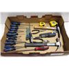 Image 1 : LARGE FLAT OF TOOLS INC HAMMERS/SCREWDRIVERS/