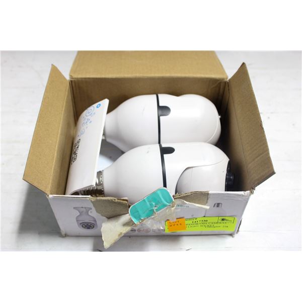 TWO WIFI PANORAMA CAMERAS - PLUG INTO LIGHT SOCKET
