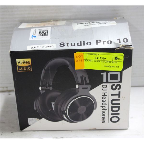 STUDIO PRO 10 DJ HEADPHONES