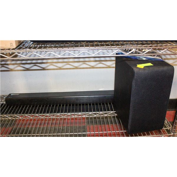 LG SOUNDBAR WITH WIRELESS SUB WOOFER