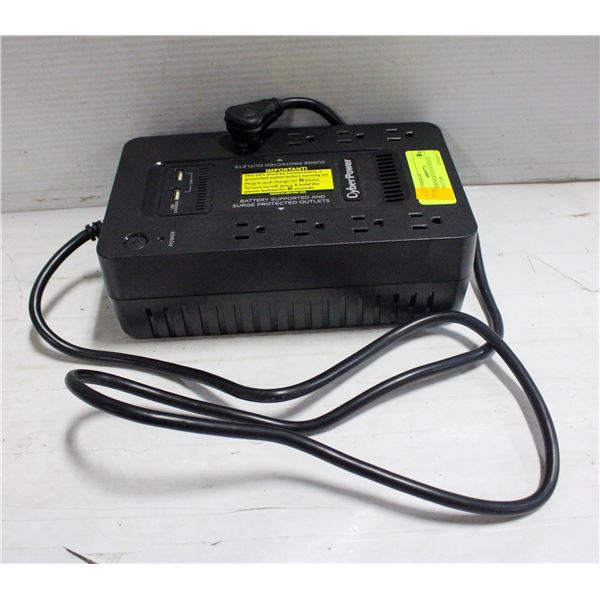 CYBER POWER 650VA SURGE PROTECTOR