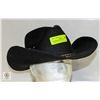 Image 1 : MENS WESTERN EXPRESS L/XL BLACK FELT COWBOY