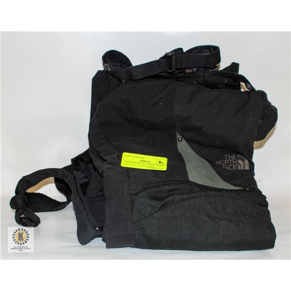 MENS NORTH FACE BIB OUTDOOR COVERALL PANTS-ESTATE