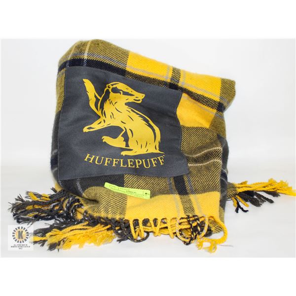 HUFFLEPUFF HARRY POTTER & TARTAN THROW BLANKETS