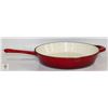Image 2 : LARGE 12 IN CAST IRON DEEP FRY PAN SKILLET-ESTATE